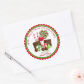 Stickers de Noël Sweet Stripes (Enveloppe)