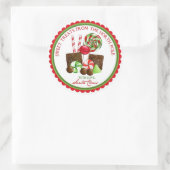 Stickers de Noël Sweet Stripes (Sac)