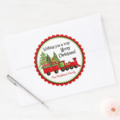 Stickers de Noël Train (Enveloppe)
