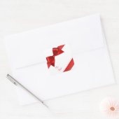 Stickers de Noël/Vaches rouges (Enveloppe)
