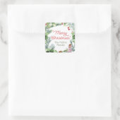 stickers de Noël, verdure et fraises couronnes (Sac)