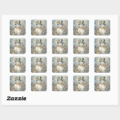 Stickers de Noël Vintage (Feuille)