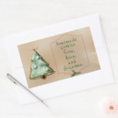 Stickers de Noël Vintage pour boulangerie maison (Enveloppe)