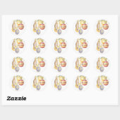 Stickers de Noël vintages (Feuille)