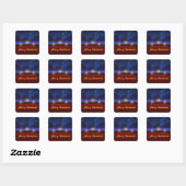 Stickers de Noël Visions plus vives (Feuille)