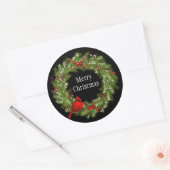 Stickers de Noël-Wreath (Enveloppe)