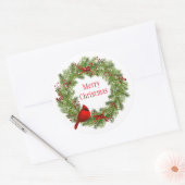 Stickers de Noël-Wreath (Enveloppe)