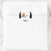 Stickers de nom de chien personnalisé (Sac)