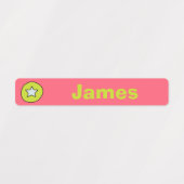 Stickers de nom pour enfants (Design 2)