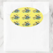 Stickers de Pâques de Bunny et Chicks de style vin (Sac)