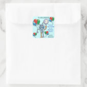 Stickers de Parti Personnalisé Robot Doux (Sac)