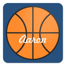 Stickers de partie de basket-ball de sport personn