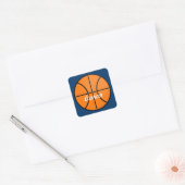 Stickers de partie de basket-ball de sport personn (Enveloppe)