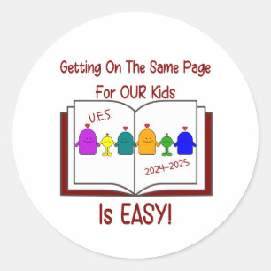 Stickers de personnel UES (une page de 20 autocoll