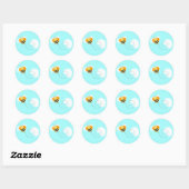 Stickers de phoque d'enveloppe d'abeilles (Feuille)