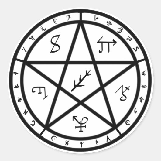 Stickers de phoque - Noir sur Blanc (Devant)