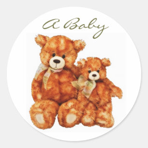 Stickers de phoque pour bébé Teddy Bear