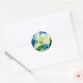 Stickers de phoques bleus et blancs (Enveloppe)