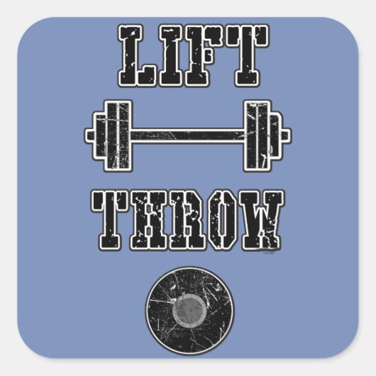 Stickers de piste et de terrain Disque Jeter Cadea (Devant)