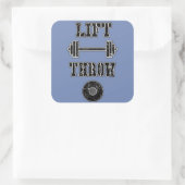 Stickers de piste et de terrain Disque Jeter Cadea (Sac)