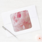 Stickers de pivoine rose délicate (Enveloppe)