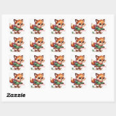 Stickers de pliage mignon (Feuille)