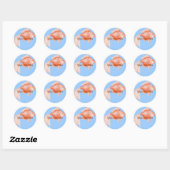Stickers de poisson d'or (Feuille)