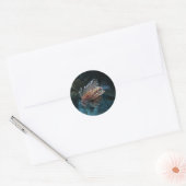 Stickers de poisson rouge (Enveloppe)