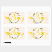 Stickers de pot de miel Apiary (Feuille)