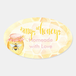 Stickers de pot de miel Apiary