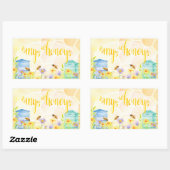 Stickers de pot de miel Apiary (Feuille)