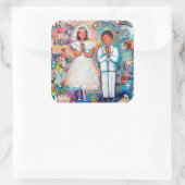 Stickers de première communion, garçon et fille (Sac)