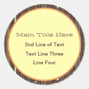 Stickers de rappel du jardin