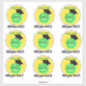 Stickers de récompense des enseignants de cookies  (Feuille)