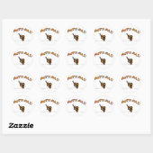 Stickers de règle de Midge MUTTS - Ensemble de 20 (Feuille)