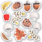 Stickers de remplissage d'automne (Devant)