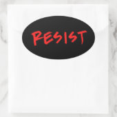 Stickers de résistance-4 par feuille rouge sur noi (Sac)