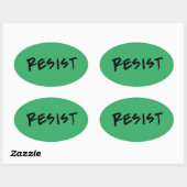 Stickers de résistance-4 par feuille verte (Feuille)