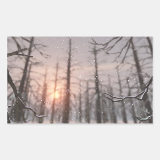 Stickers de rêve d'une nuit d'hiver (Devant)