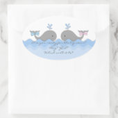 Stickers de révélation de genre baleine (Sac)