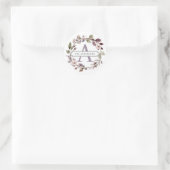 Stickers de ronde initiale personnalisés (Sac)