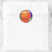 Stickers de savon orange ou de canne faits maison (Sac)