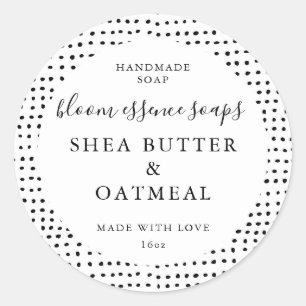 Stickers de savon personnalisables