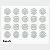 Stickers de scellés d'enveloppe Maman (Feuille)