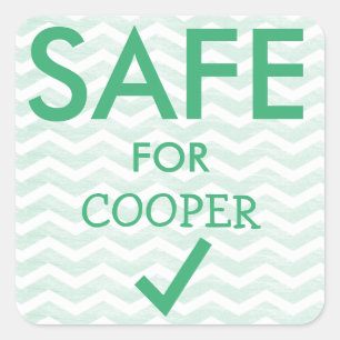 Stickers de sécurité alimentaire pour régimes spéc