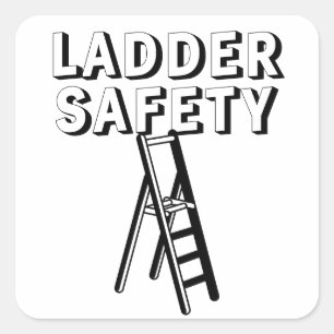 Stickers de sécurité de l'échelle