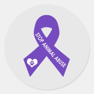 Stickers de sensibilisation à la maltraitance anim