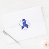 Stickers de sensibilisation au ruban bleu ME/CFS (Enveloppe)