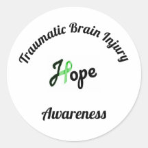 Stickers de sensibilisation aux traumatismes céréb