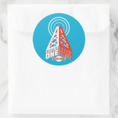 Stickers de service radio Airstrip One (Sac)